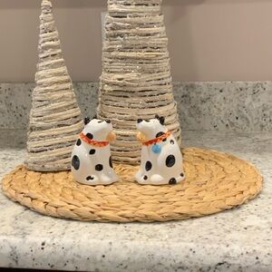 Dalmatian Dog Salt and Pepper Shakers